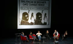 La rédaction de Charlie Hebdo à la rencontre de ses lecteurs et du public le 2 novembre 2019 à Strasbourg