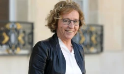 La ministre du Travail Muriel Pénicaud à l'Elysée, le 14 mars 2018