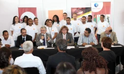 Mercredi 13 Avril 2011

Conférence de presse sur le lancement de la campagne des contrats en alternance d'Orange