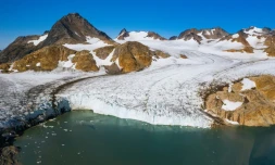 Le glacier d'Apusiajik, prÚs de Kulusuk, au Groenland, le 17 août 2019