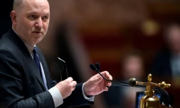 Denis Baupin, alors vice-président de l'Assemblée nationale, à Paris le 2 décembre 2015