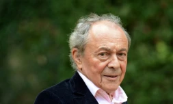 Michel Rocard, le 26 août 2012 à Chanceaux-pres-Loches, (Centre) 