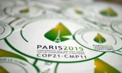 Le logo de la COP21 à Paris