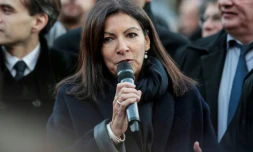 La maire de Paris Anne Hidalgo à Paris le 5 décembre 2016