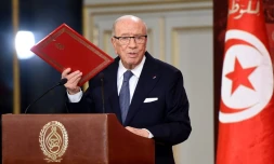 Le président tunisien Béji Caïd Essebsi à Tunis le 13 juillet 2016