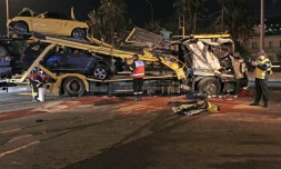 Accident de la circulation le 29 octobre 2015 sur l'A8 prĂšs de Nice