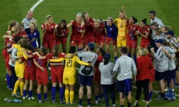 Les Américaines se qualifient pour la finale du Mondial en battant les Anglaises 2-1 à Lyon le 2 juillet 2019