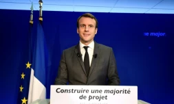 Emmanuel Macron le 19 janvier 2017 à Paris
