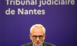 Le procureur de Nantes Antoine Leroy, le 25 avril 2025 Ă Nantes