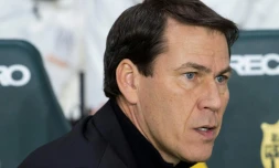 L'entraîneur de Marseille Rudi Garcia lors du match de Ligue 1 à Nantes, le 5 décembre 2018