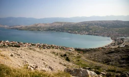 L'île de Pag, le 11 juin 2025 en Croatie