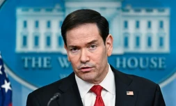 Le secrétaire d'Etat américain Marco Rubio à la Maison Blanche, à Washington, le 5 mai 2026