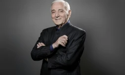 Charles Aznavour, à Paris, le 16 novembre 2017