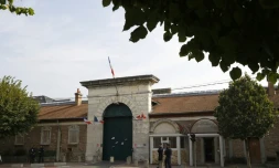 Entrée de la prison de Fresnes en 2016