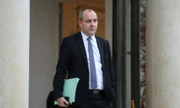 Le secrétaire général de la CFDT, Laurent Berger, le 10 décembre 2018 à l'Elysée