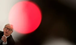 Le président de la Commission européenne, Jean-Claude Juncker à Berlin, le 8 mai 2017