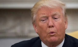 Le président américain Donald Trump le 10 mai 2017 à la Maison-Blanche à Washington