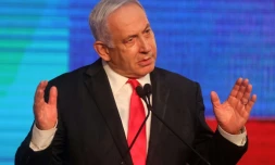 Le Premier ministre israélien Benjamin Netanyahu, à Jérusalem le 24 mars 2021