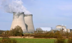 La centrale nucléaire de Belleville-sur-Loire, dans le centre de la France, le 15 mars 2011  