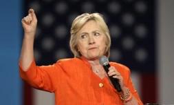 Hillary Clinton en meeting le 8 août 2016 à Kissimme en Floride