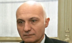 Jean-Louis Turquin  arrive au tribunal de Nancy, le 08 décembre 2004 