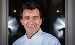 Le chef Yannick Alléno, le 22 septembre 2016 à Paris