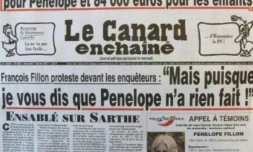La une du Canard enchainé du 1er février 2017