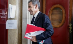 L'ancien président de la République Nicolas Sarkozy, le 24 novembre 2023 à Paris