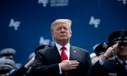 Donald Trump le 30 mai 2019 à Colorado Springs, aux Etats-Unis