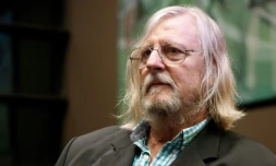 Le professeur Didier Raoult, lors d'une audition à l'Assemblée nationale sur l'utilisation de l'hydroxychloroquine pour traiter le Covid-19, le 24 juin 2020 à Paris