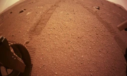 Le sol martien photographié par le rover de la Nasa Perseverance, le 8 mars 2021