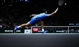 Novak Djokovic à Paris le 5 novembre 2023