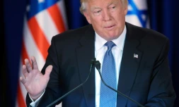 Le président américain Donald Trump à Jérusalem, le 22 mai 2017