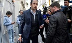 Le socialiste Pierre Jouvet, responsable des négociations entre le PS et LFI, le 4 mai 2022 