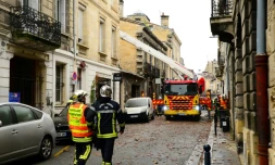 Explosion dans une rue de Bordeaux le 6 février 2021