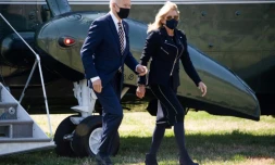 Joe Biden et la First Lady, Jill Biden, le 5 avril 2021