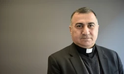 L'archevêque d'Erbil Bashar Wardac à Washington le 27 novembre 2017