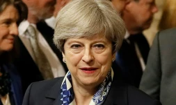La Première ministre britannique Theresa May, le 21 juin 2017 à Londres