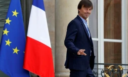 Le ministre de la Transition écologique et solidaire, Nicolas Hulot, à Paris, le 4 octobre 2017