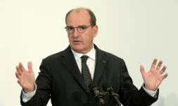 Le Premier ministre Jean Castex à Saint-Lo (Manche), le 3 septembre 2021