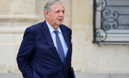 Le ministre de la Cohésion des Territoires Jacques Mézard, le 19 juillet 2017 à Paris