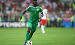 Le milieu de terrain du Sénégal, Idrissa Gana Gueye, lors du match du Groupe H, face à la Pologne, à Moscou, le 19 juin 2018