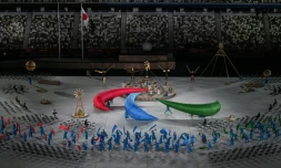 Cérémonie d'ouverture des Jeux paralympiques, le 24 août 2021 à Tokyo