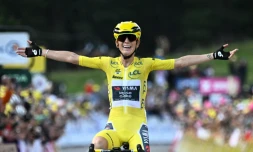 La Française Pauline Ferrand-Prévot, championne olympique de VTT aux Jeux de Paris-2024, remporte le Tour de France, le 3 août 2025
