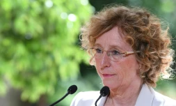 La ministre du Travail Muriel Pénicaud à Paris, le 31 août 2017