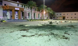 Un raid aérien contre l'école militaire de al-Hadba  al-Khadra, un secteur résidentiel peuplé de Tripoli, a tué 28 cadets et blessé des dizaines d'autres, le 4 janvier 2020