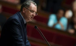 Richard Ferrand, président du groupe REM, à l'Assemblée le 4 juillet 2017