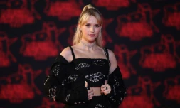La chanteuse belge AngĂšle, le 20 novembre 2021 Ă Cannes