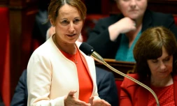La ministre de l'Ecologie Ségolène Royal le 21 mai 2016 à l'Assemblée nationale à Paris
