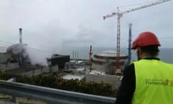 La centrale de Flamanville le 30 mars 2016 